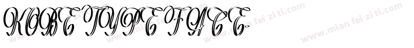 KOBE TYPEFACE字体转换